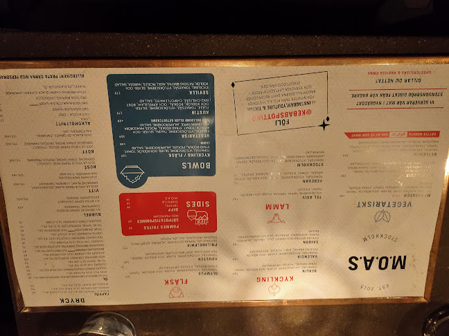 Meat On A Stick - M.O.A.S Open Times