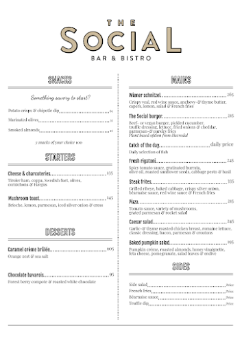 The Social Bar & Bistro - Gastronomi och hotellverksamhet
