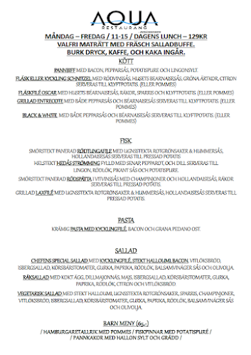 Aqua Restaurang & Bar - Hedåskiosken Phone number