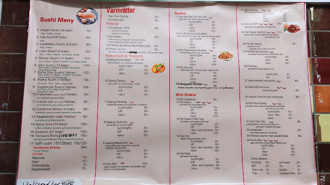 Rissne Sushi och Wok Phone number