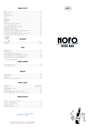 NOFO Wine Bar