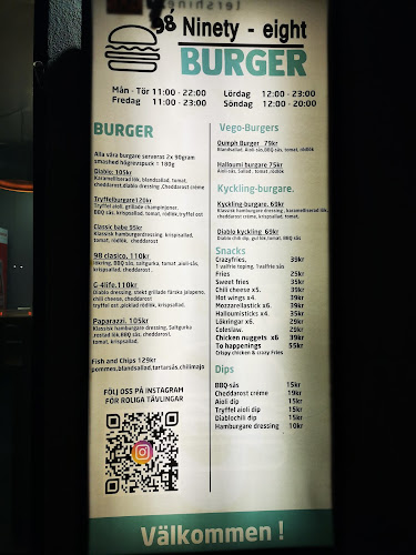 Opinii despre 98burger în Lindesberg - Gastronomi och hotellverksamhet