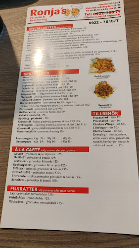 Opinii despre Ronjas pizzeria & resturang în Haparanda - Gastronomi och hotellverksamhet