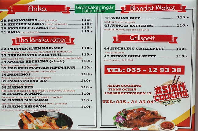 Asian Cooking Take Away