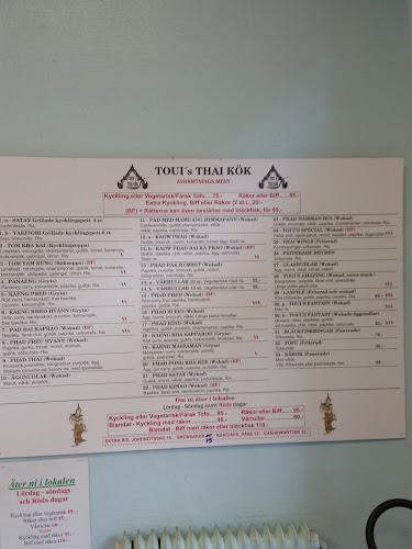 Toui's Thai Kök - Mölndal - Gastronomi och hotellverksamhet