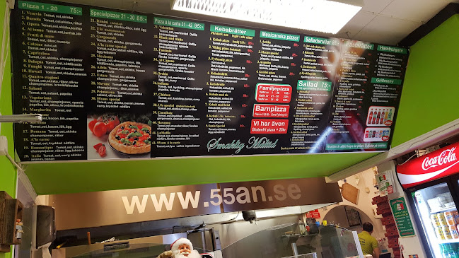 Opinii despre 55:ans Pizzeria în Västerås - Gastronomi och hotellverksamhet