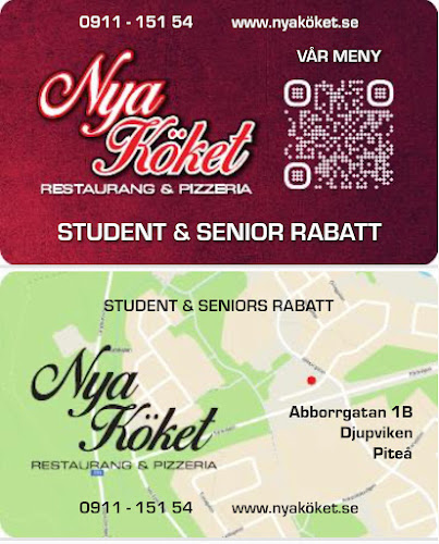 Nya Köket restaurang och Pizzeria 0911-151 54 - Gastronomi och hotellverksamhet