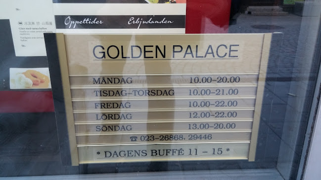 Comments and reviews of Restaurang Golden Palace
