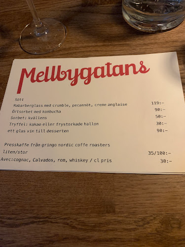 Mellbygatans Restaurang - Lidköping