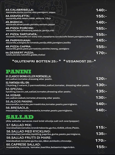 Aldo’s pizza och italienska delikatesser - Simrishamn