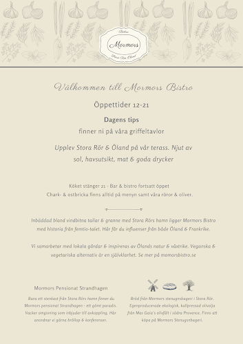 Mormors Bistro i hamnen Stora Rör