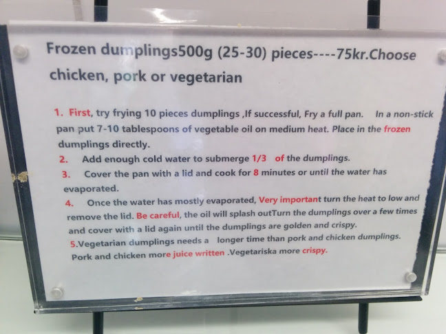 Fengsson Dumpling House - Lund