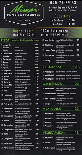 Mimo Pizzeria Umeå