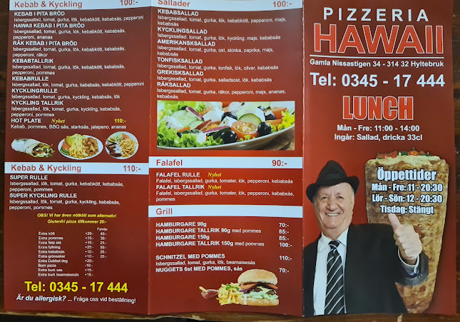 Opinii despre Hawaii Pizzeria în Hyltebruk - Gastronomi och hotellverksamhet
