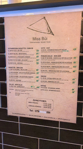 Reviews of Miss Bùi - Vietnamese Street Food in Linköping - Gastronomi och hotellverksamhet