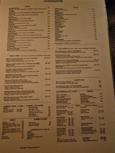 Opinii despre Restaurang Montmartre în Karlskrona - Gastronomi och hotellverksamhet