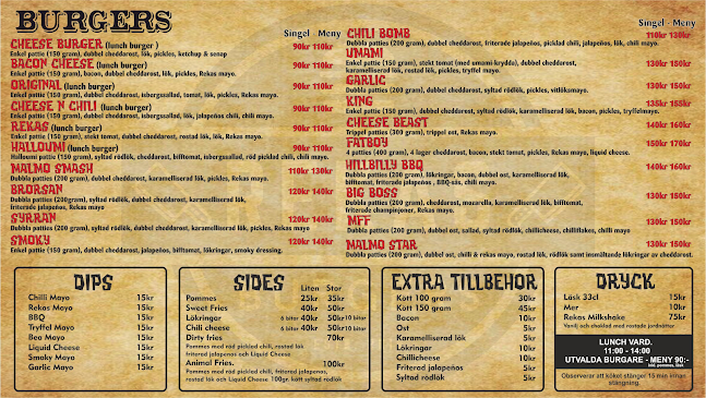 Rekas Burgers - Malmö