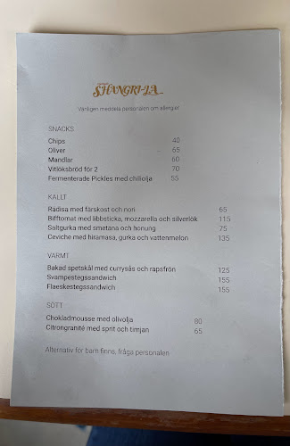 Stigbergets Shangri-La - Gastronomi och hotellverksamhet