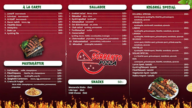 SORRENTO i SANDVIKEN Restaurang & Bar Phone number