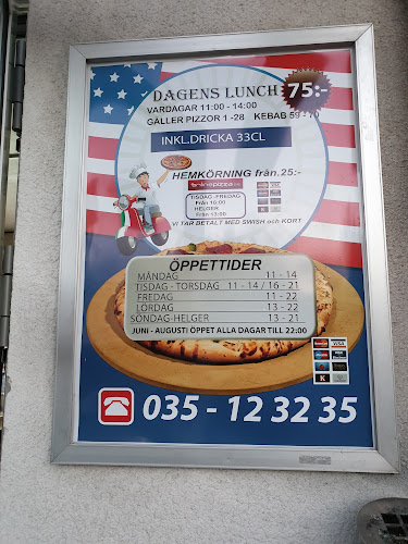 Opinii despre New York Pizzeria Halmstad în Halmstad - Gastronomi och hotellverksamhet