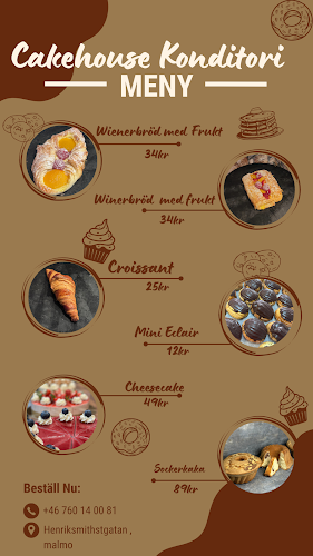 Reviews of Cakehouse Konditori in Malmö - Gastronomi och hotellverksamhet