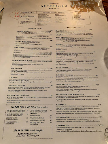 Restaurant Aubergine - Stockholm