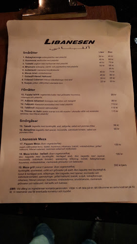 Opinii despre Libanesen în Nacka - Gastronomi och hotellverksamhet