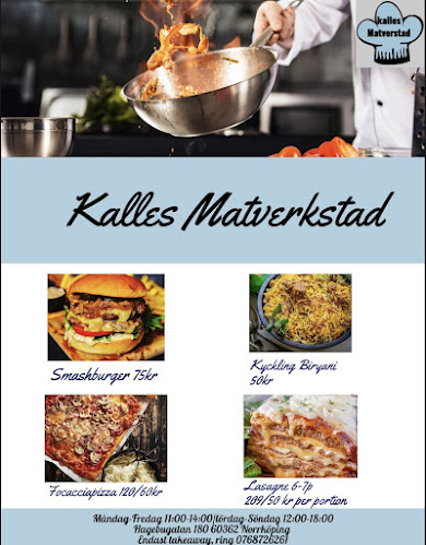 Kalles Matverkstad Phone number
