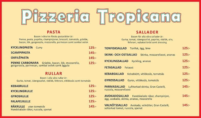Pizzeria Tropicana Västertorp - Hägersten