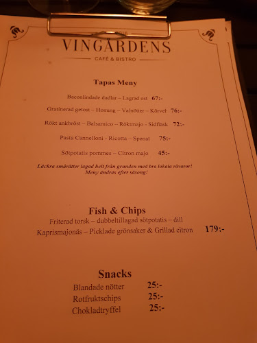 Opinii despre Vingårdens Bar & Bistro în Sjöbo - Gastronomi och hotellverksamhet