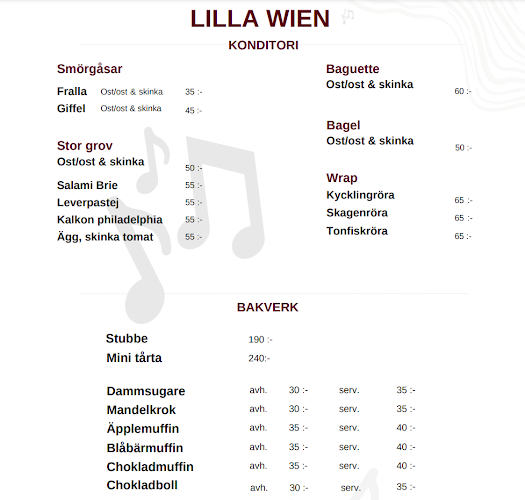Lilla Wien Resturang & Pub - Stockholm