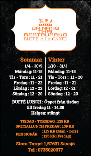 Comentarii opinii despre Da Nang Thai Restaurang