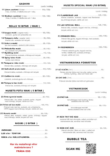 Sushi & Thai Kungsbacka - Gastronomi och hotellverksamhet