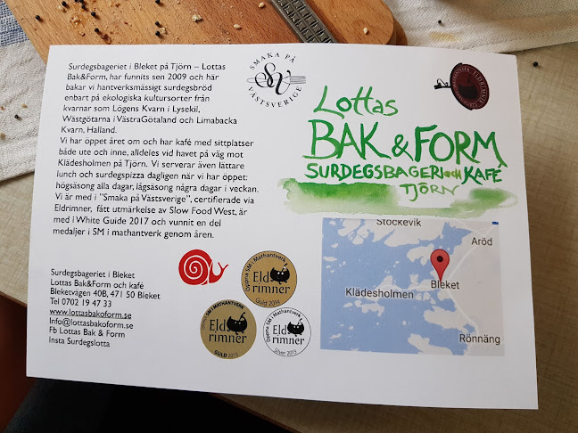 Lottas Bak&Form, Surdegsbageri, Café