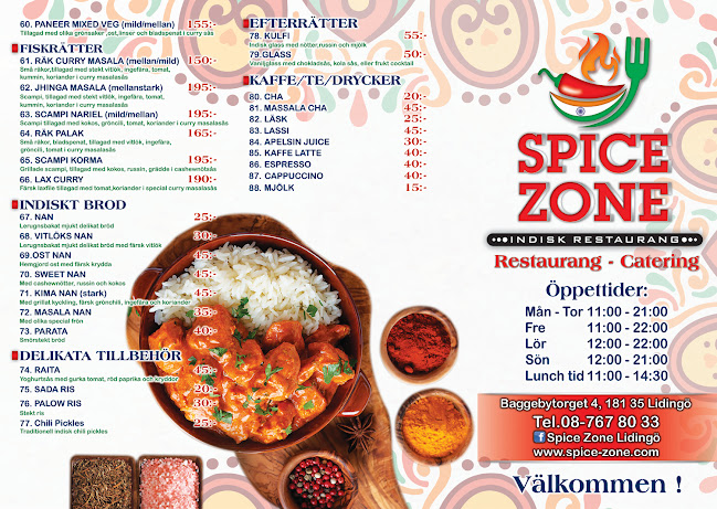 Spice Zone - Indisk Restaurang Lidingö - Gastronomi och hotellverksamhet