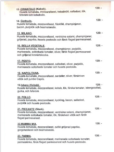 Gertruds Restaurang & Pizzeria - Gastronomi och hotellverksamhet