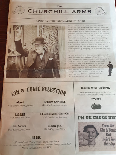 Opinii despre Churchill Arms în Uppsala - Gastronomi och hotellverksamhet