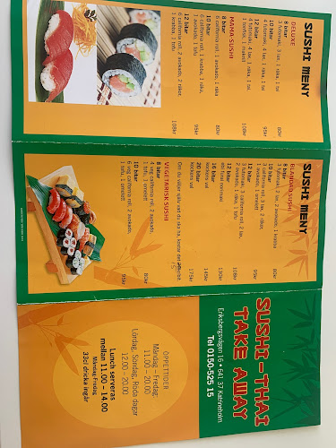 Opinii despre Sushi-THAI Take Away în Katrineholm - Gastronomi och hotellverksamhet