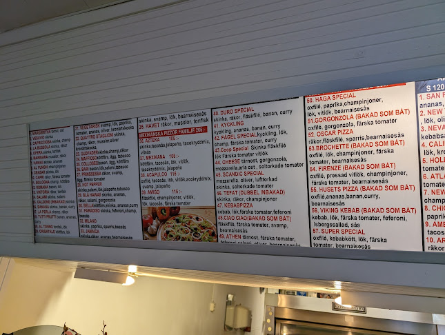 Opinii despre Haga Pizzeria Hagaström în Gävle - Gastronomi och hotellverksamhet