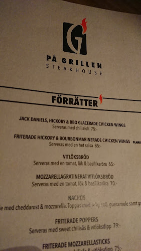 Opinii despre På Grillen Steakhouse în Norrtälje - Gastronomi och hotellverksamhet