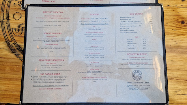 Comentarii opinii despre Barrels (Gamla Stan)