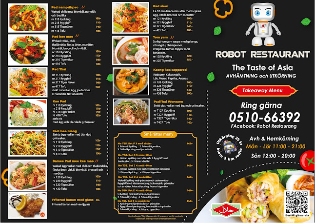 Robot Restaurang (thai och sushi restaurang) - Lidköping