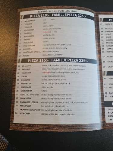 Tofta Pizzan - Lidköping