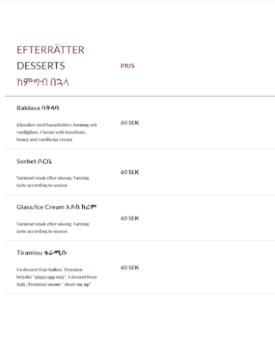 Comentarii opinii despre Lalibela Bar & Restaurang