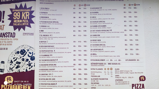 Opinii despre Pizzabakeren Kristianstad în Kristianstad - Gastronomi och hotellverksamhet