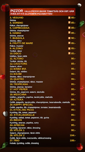 Kebabnekajse Pizzeria - Umeå