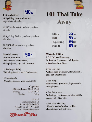 101 Thai Take Away AB - Södertälje