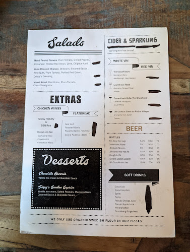 Opinii despre Crispy Pizza Bistro - Vasastan în Stockholm - Gastronomi och hotellverksamhet