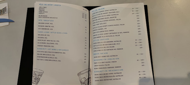 Aqua dinner & drinks