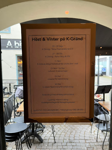 Opinii despre K-Gränd AB în Helsingborg - Gastronomi och hotellverksamhet